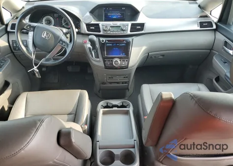 2015 Honda Odyssey Exl z USA, uszkodzony, nr VIN 5FNRL5H6XFB022666